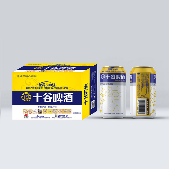 十谷精酿啤酒铂金罐330ml